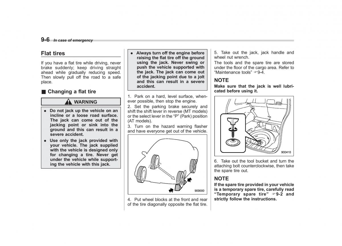 Subaru Forester III 3 owners manual / page 287