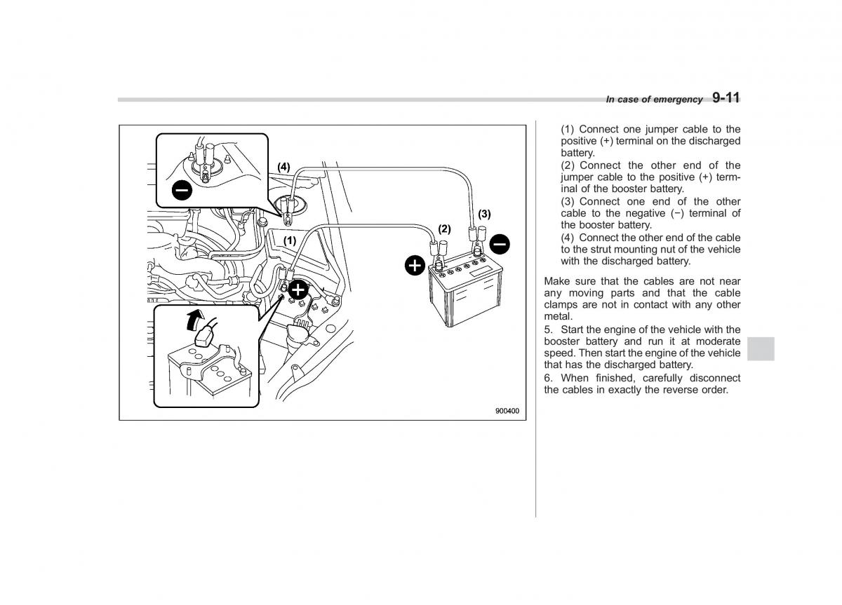 Subaru Forester III 3 owners manual / page 292