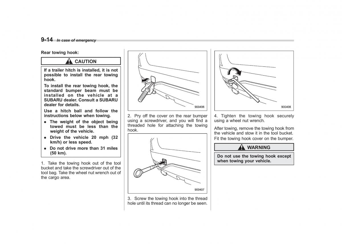 Subaru Forester III 3 owners manual / page 295