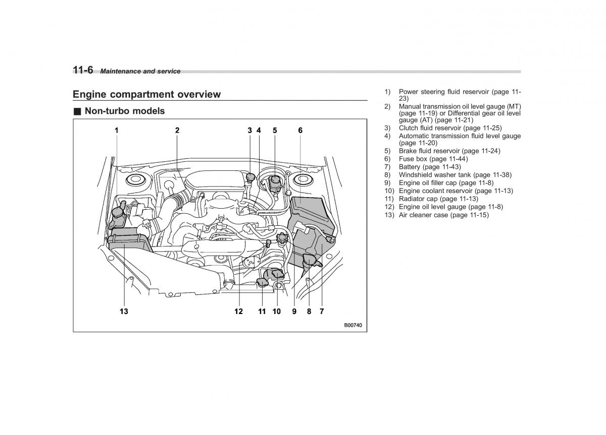 Subaru Forester III 3 owners manual / page 311