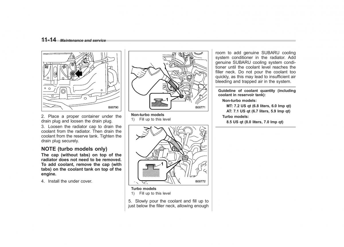 Subaru Forester III 3 owners manual / page 319