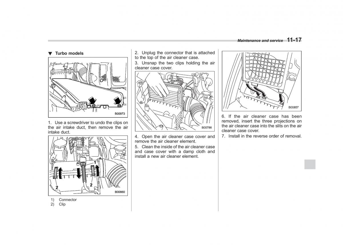 Subaru Forester III 3 owners manual / page 322