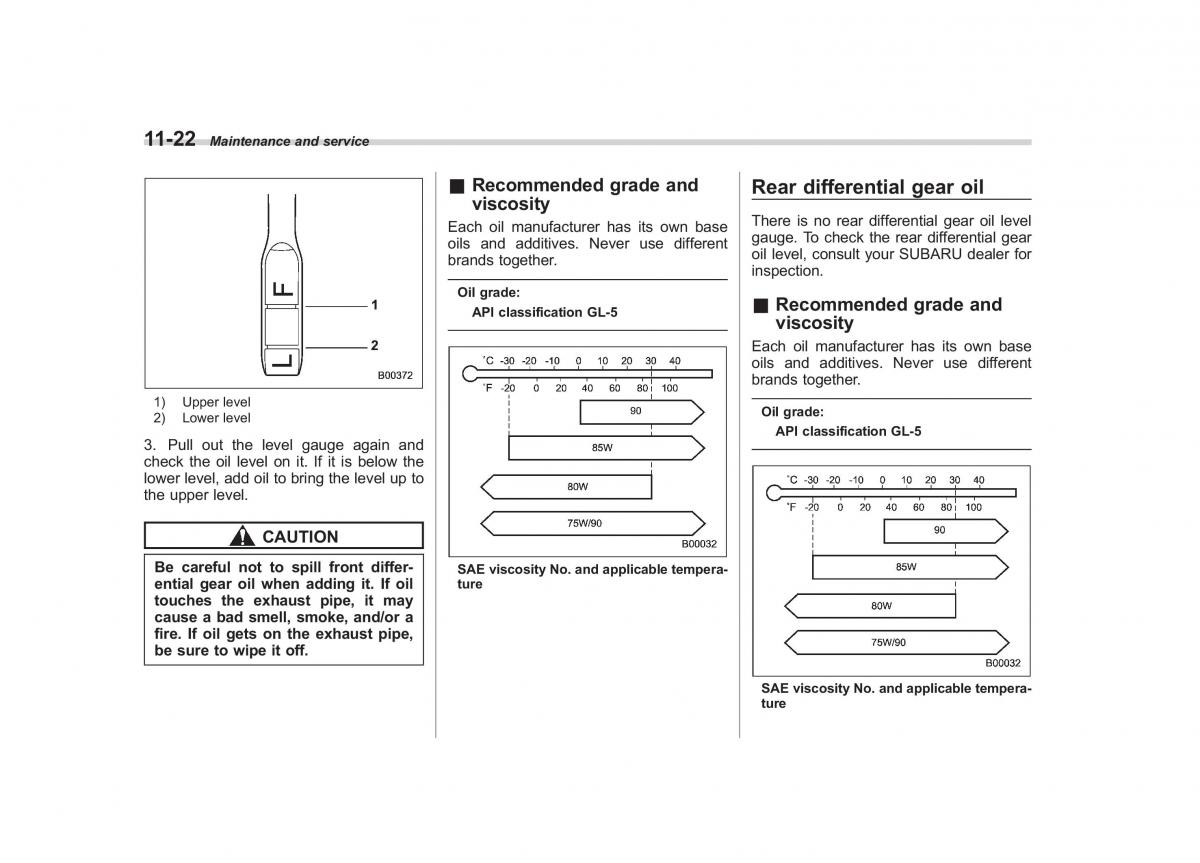 Subaru Forester III 3 owners manual / page 327