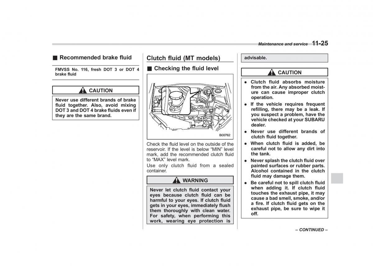 Subaru Forester III 3 owners manual / page 330