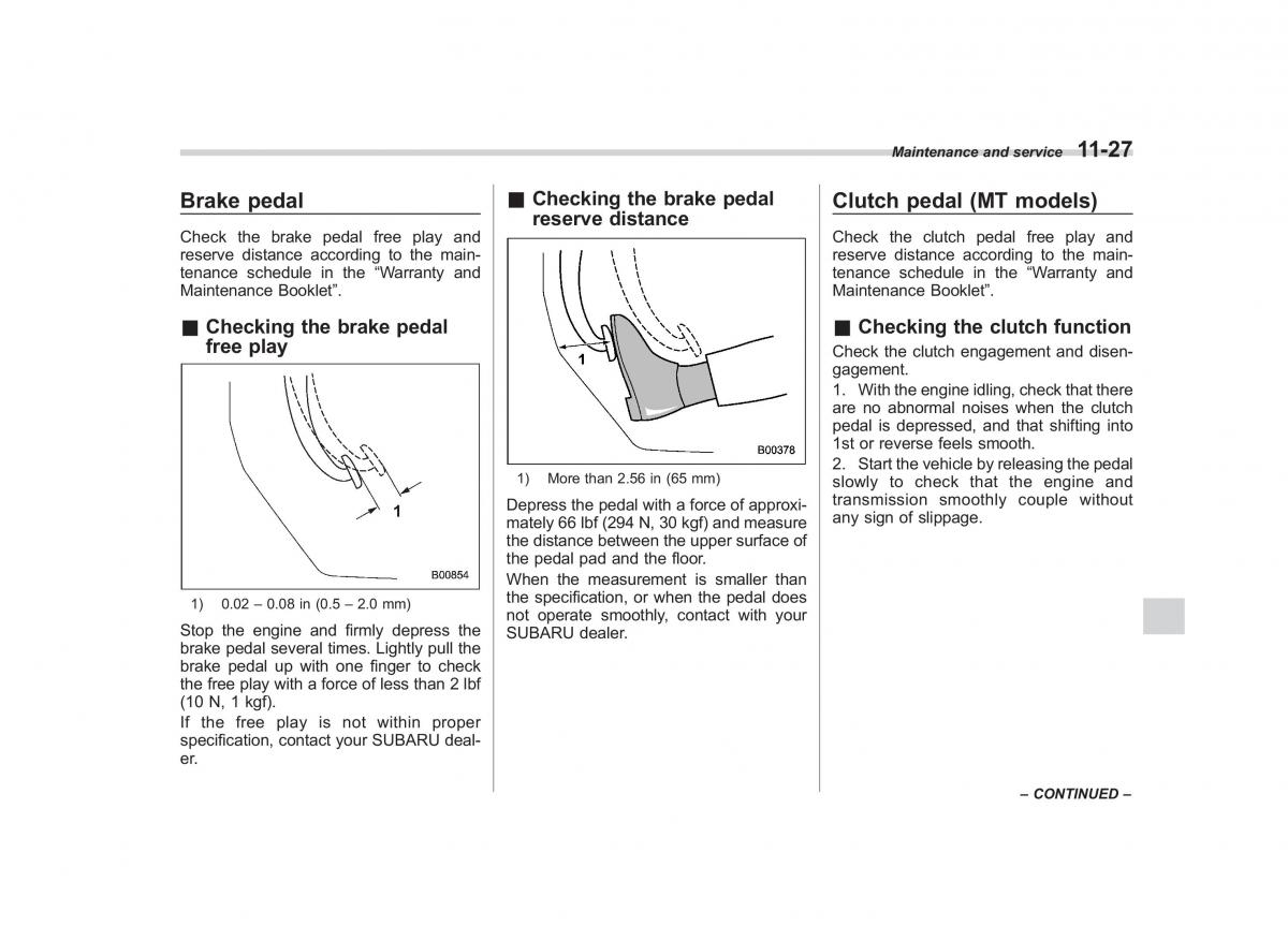 Subaru Forester III 3 owners manual / page 332