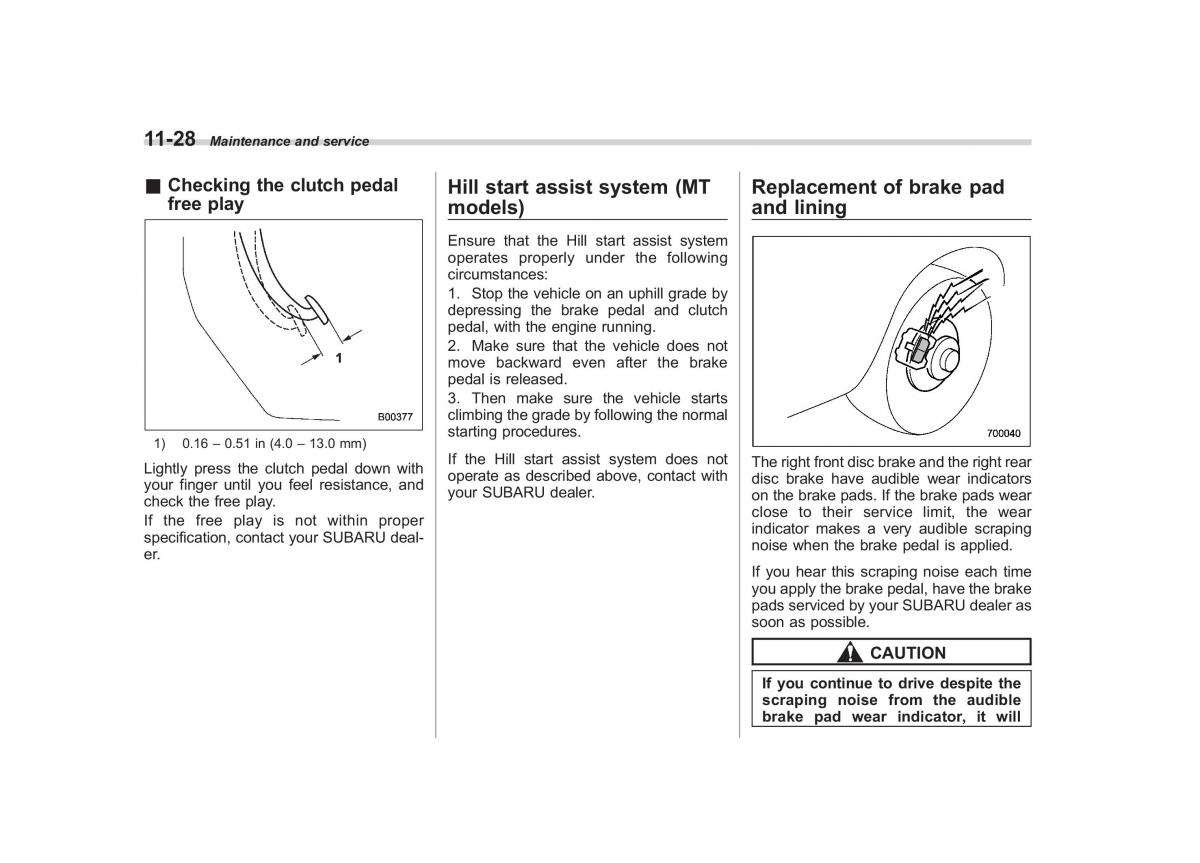 Subaru Forester III 3 owners manual / page 333