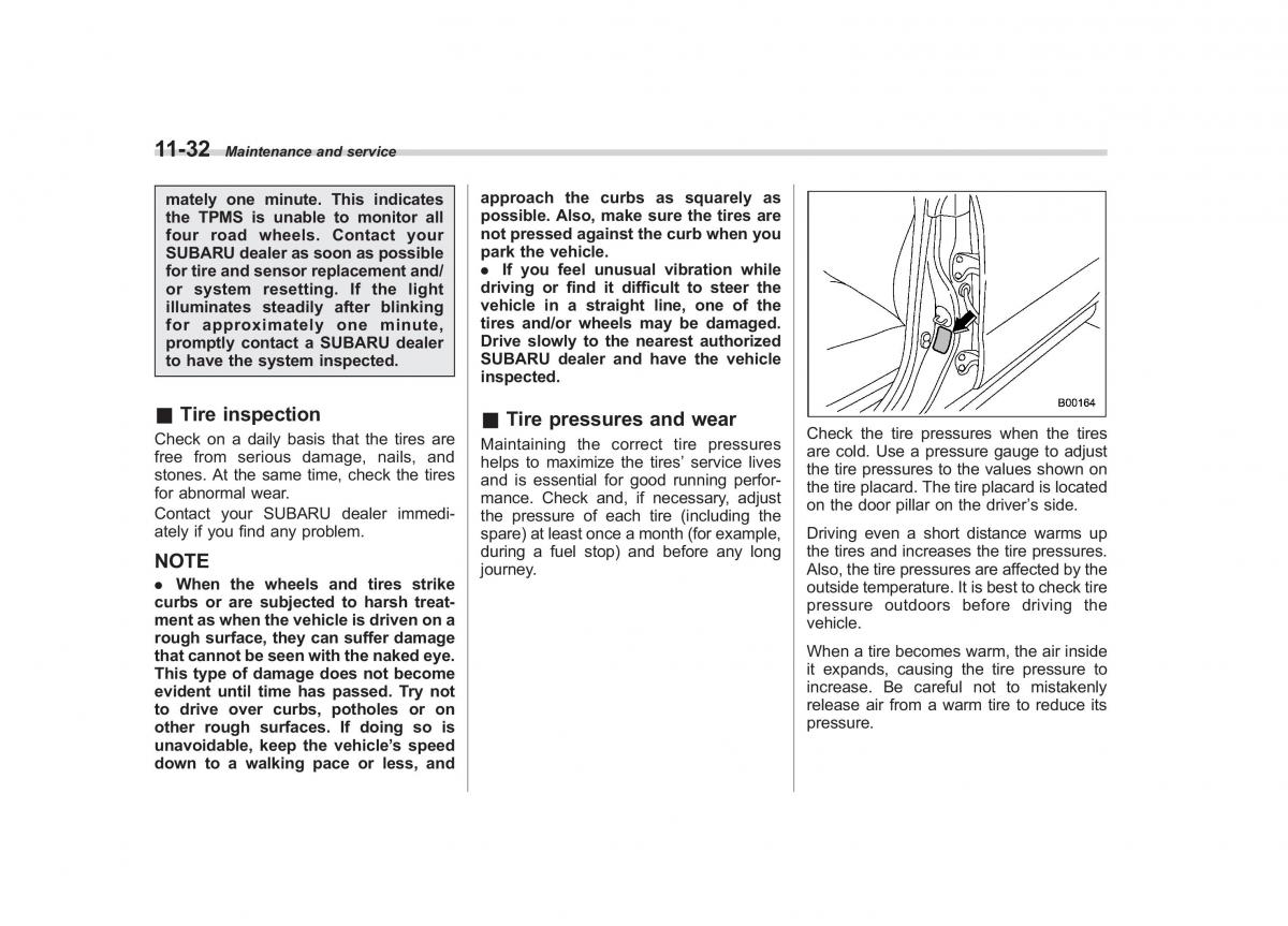 Subaru Forester III 3 owners manual / page 337