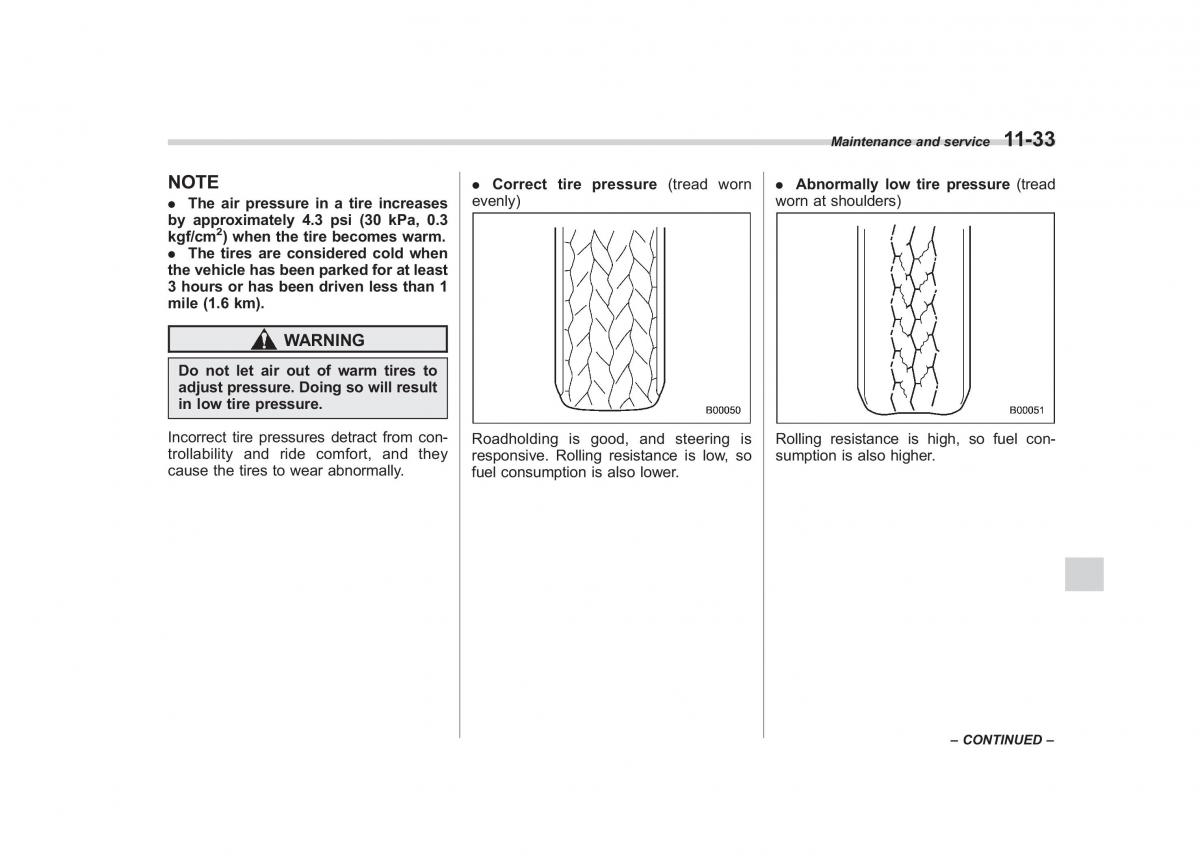 Subaru Forester III 3 owners manual / page 338