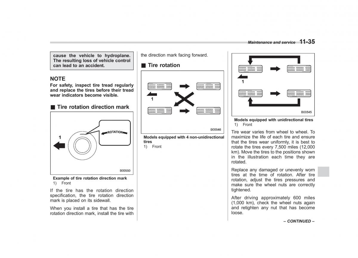 Subaru Forester III 3 owners manual / page 340