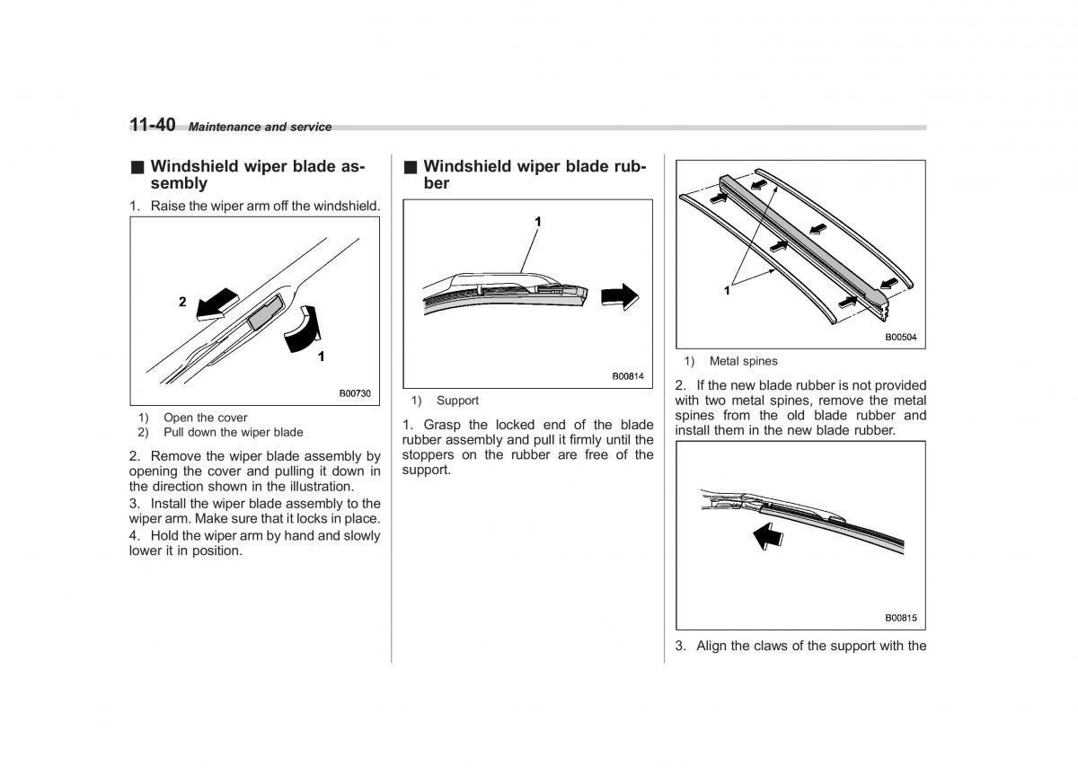 Subaru Forester III 3 owners manual / page 345