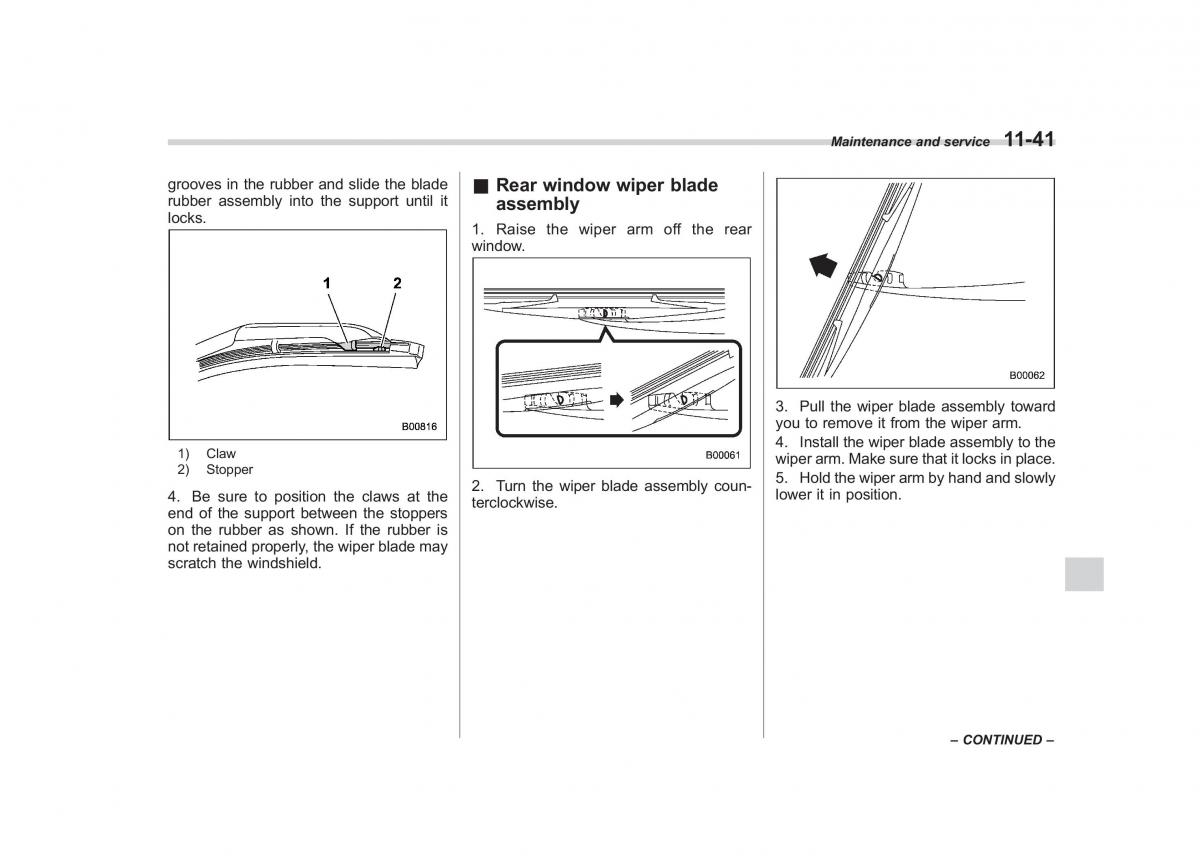 Subaru Forester III 3 owners manual / page 346