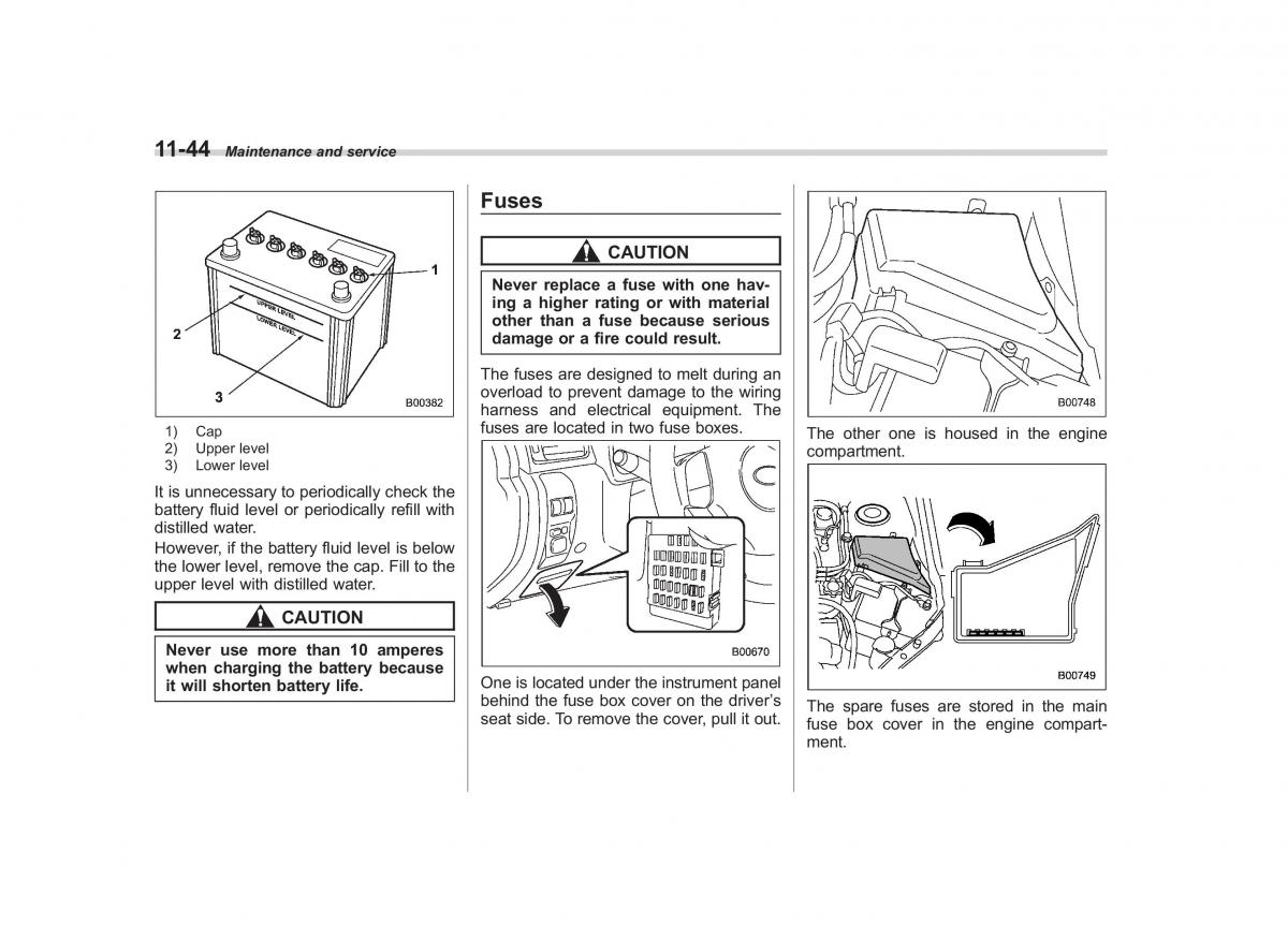 Subaru Forester III 3 owners manual / page 349