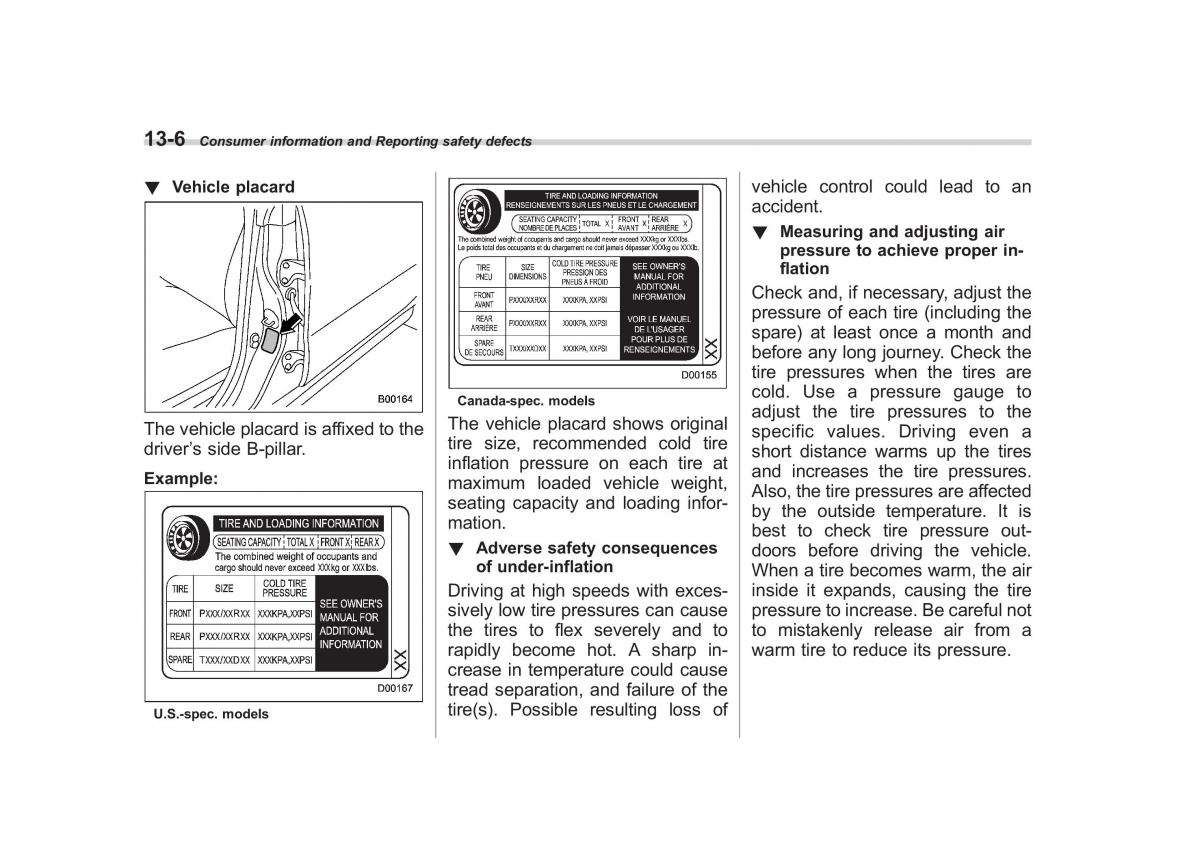 Subaru Forester III 3 owners manual / page 377