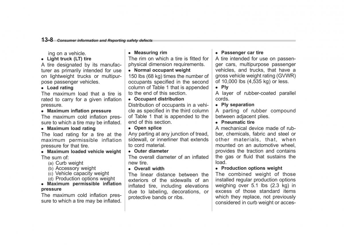 Subaru Forester III 3 owners manual / page 379