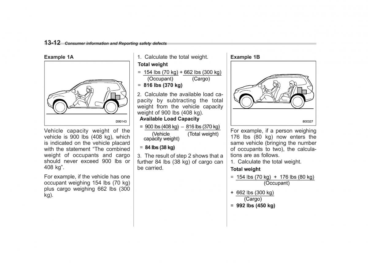 Subaru Forester III 3 owners manual / page 383