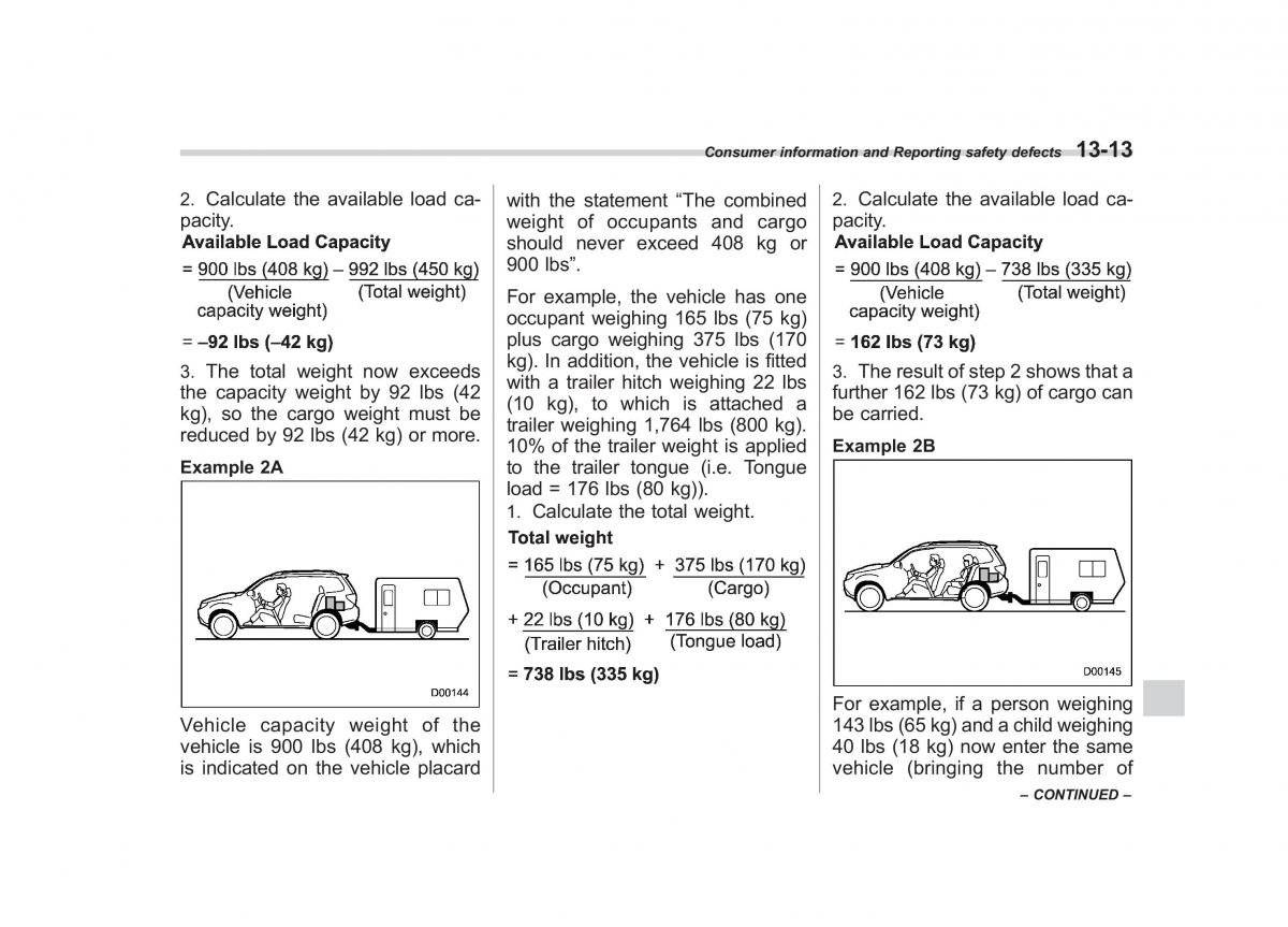 Subaru Forester III 3 owners manual / page 384