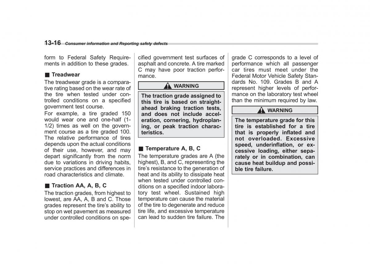 Subaru Forester III 3 owners manual / page 387