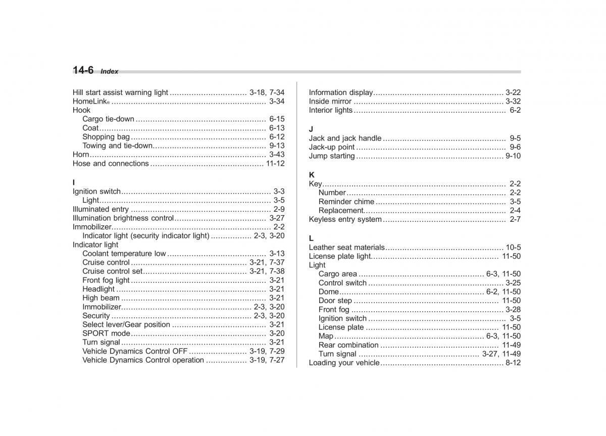 Subaru Forester III 3 owners manual / page 395