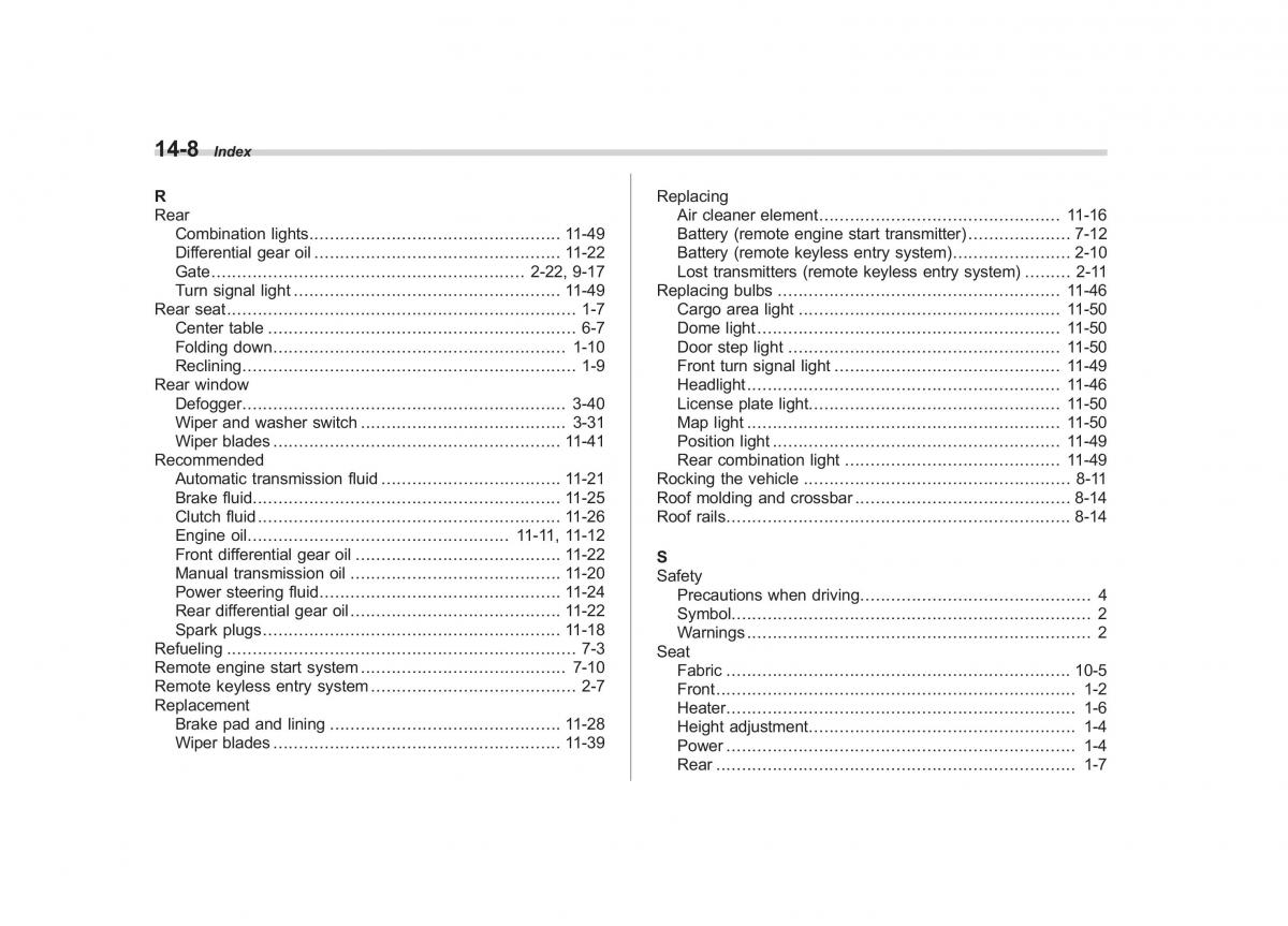 Subaru Forester III 3 owners manual / page 397