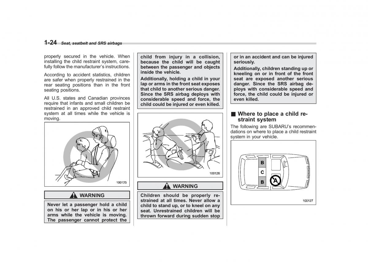 Subaru Forester III 3 owners manual / page 47