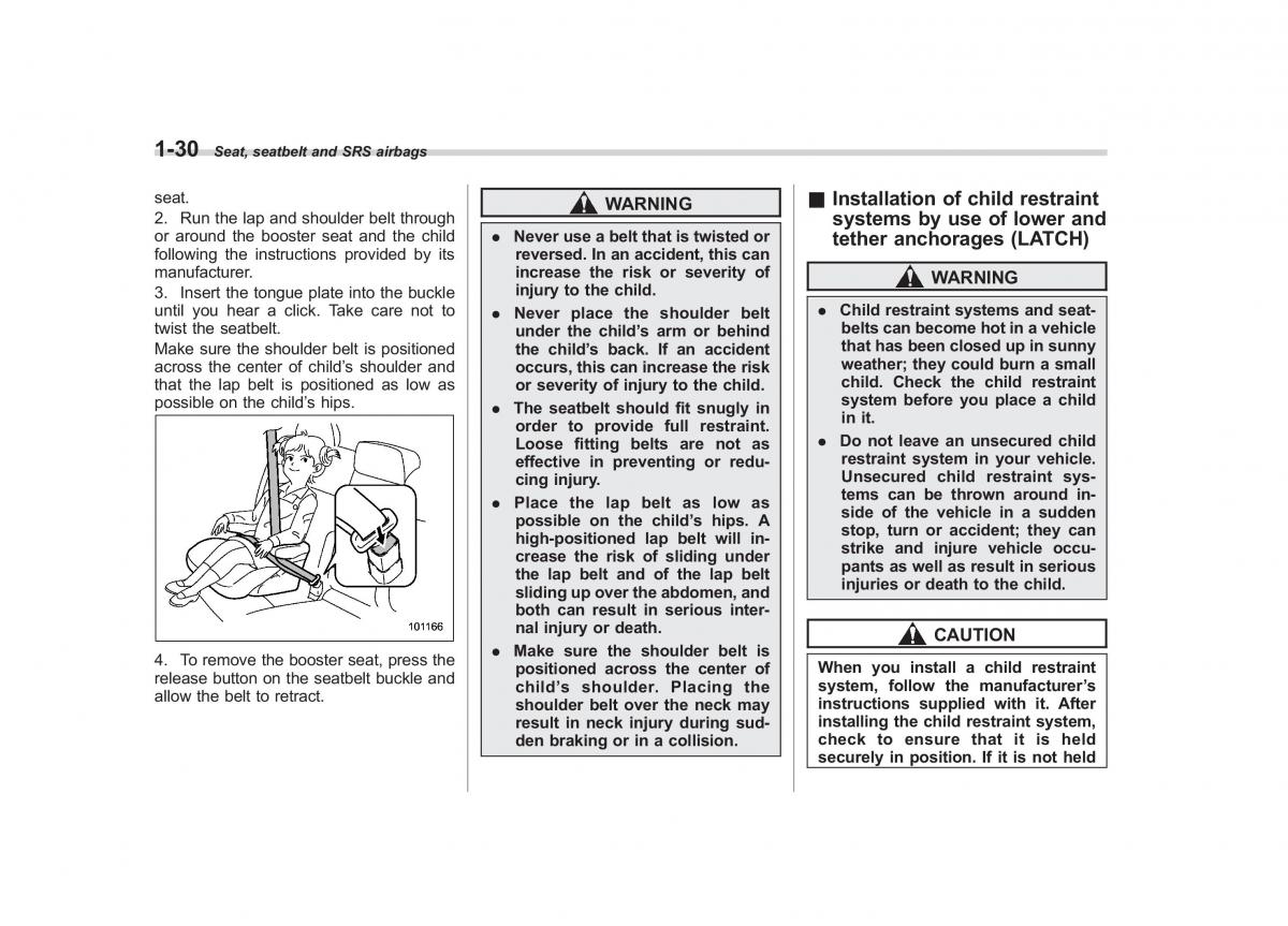 Subaru Forester III 3 owners manual / page 53