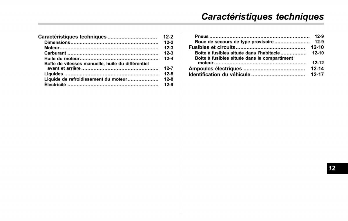 Subaru Forester IV 4 manuel du proprietaire / page 544