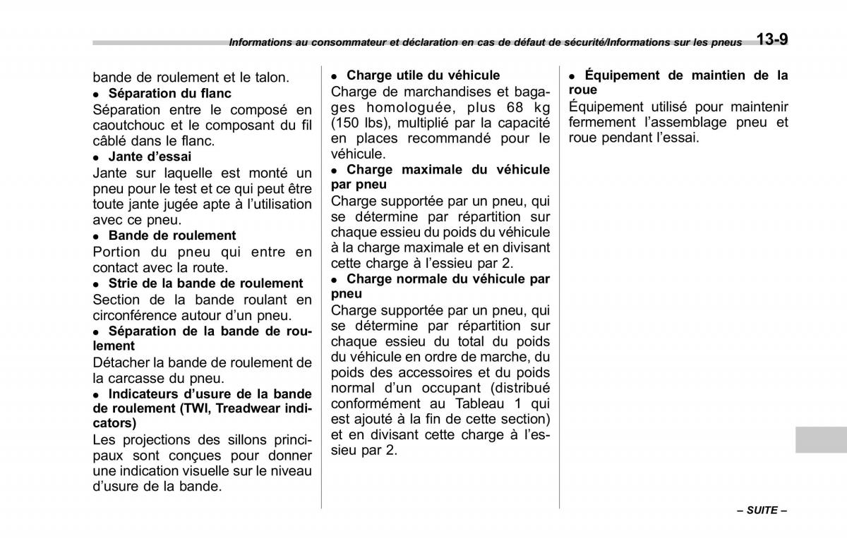 Subaru Forester IV 4 manuel du proprietaire / page 570