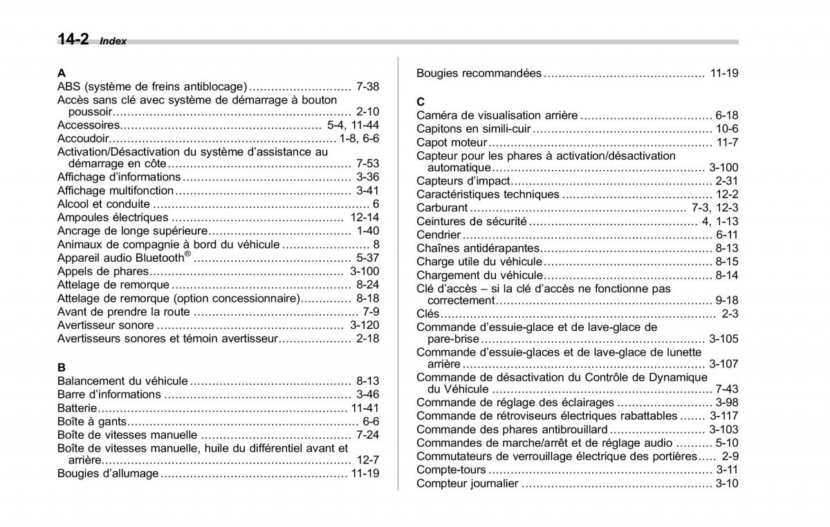 Subaru Forester IV 4 manuel du proprietaire / page 581