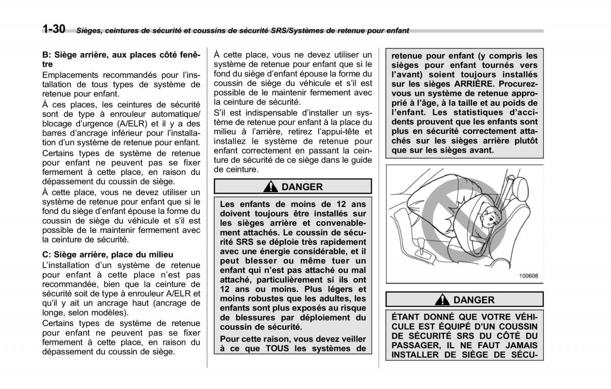 Subaru Forester IV 4 manuel du proprietaire / page 61