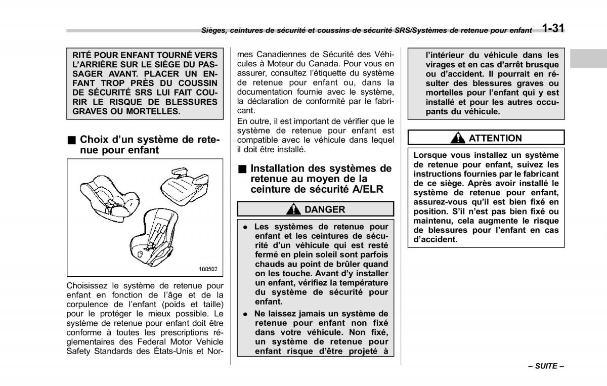 Subaru Forester IV 4 manuel du proprietaire / page 62