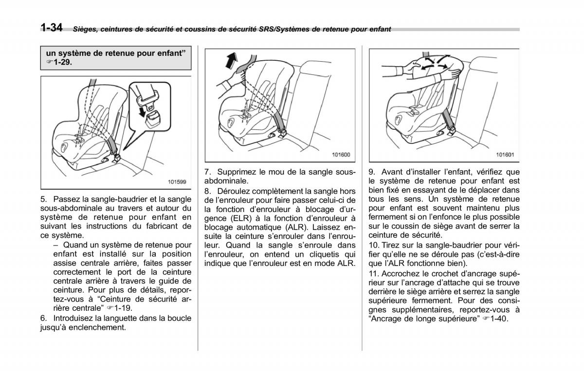 Subaru Forester IV 4 manuel du proprietaire / page 65