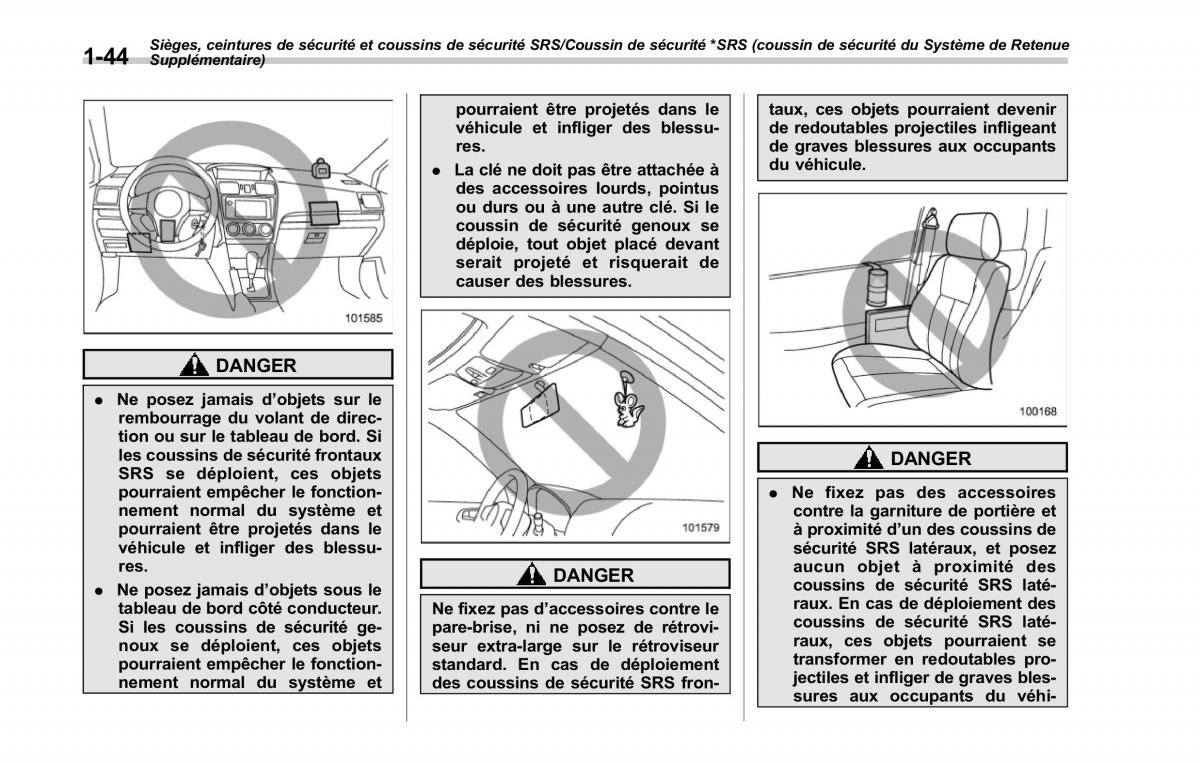 Subaru Forester IV 4 manuel du proprietaire / page 75