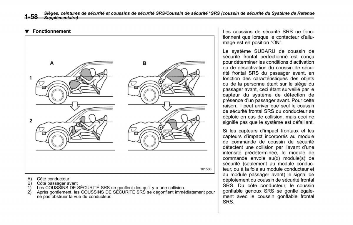 Subaru Forester IV 4 manuel du proprietaire / page 89