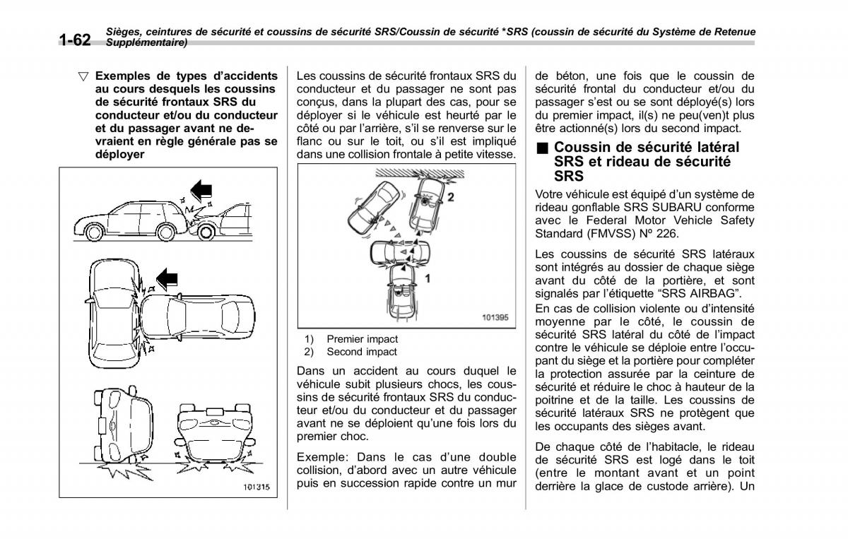 Subaru Forester IV 4 manuel du proprietaire / page 93