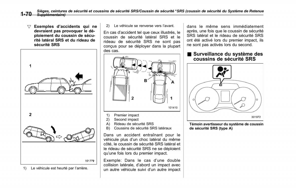 Subaru Forester IV 4 manuel du proprietaire / page 101