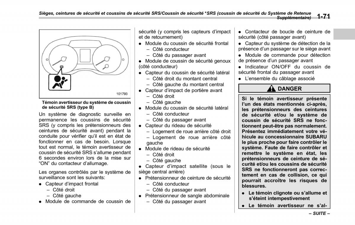 Subaru Forester IV 4 manuel du proprietaire / page 102