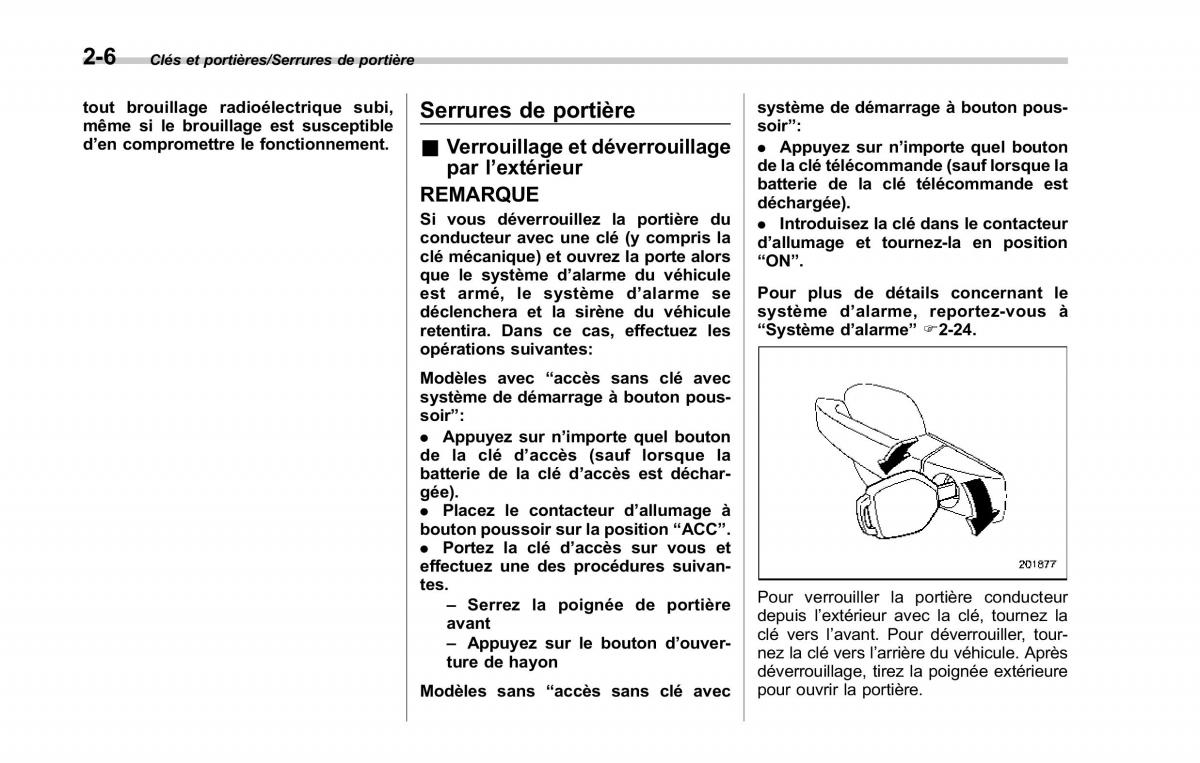 Subaru Forester IV 4 manuel du proprietaire / page 111