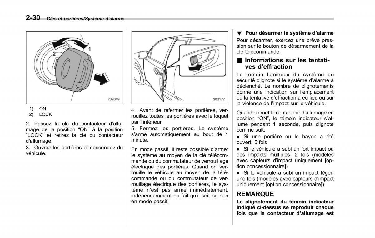 Subaru Forester IV 4 manuel du proprietaire / page 135