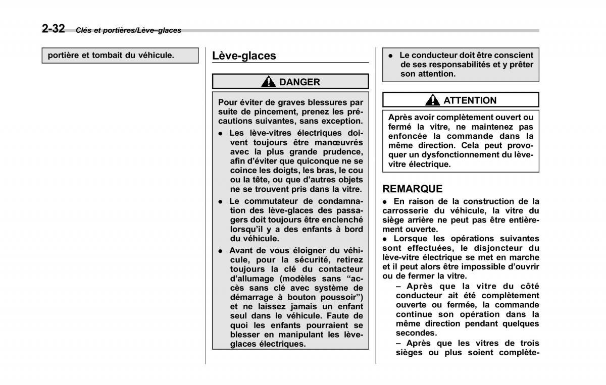 Subaru Forester IV 4 manuel du proprietaire / page 137