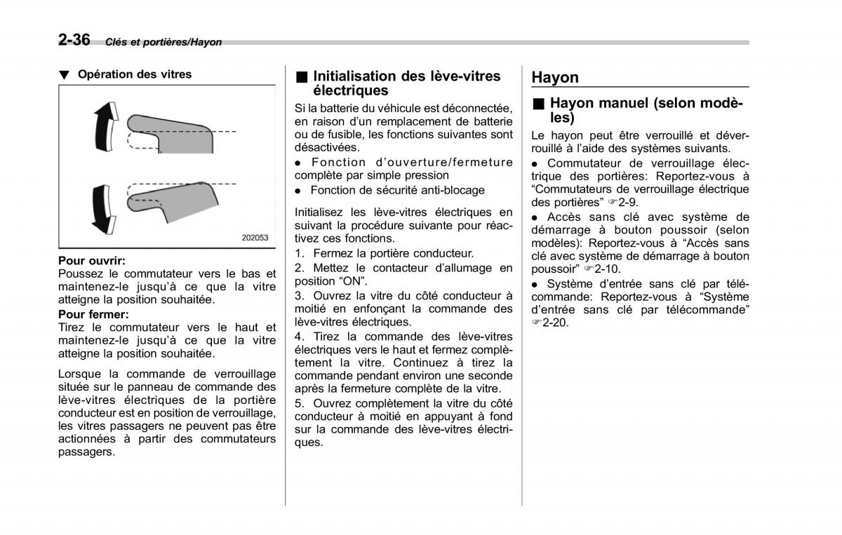 Subaru Forester IV 4 manuel du proprietaire / page 141