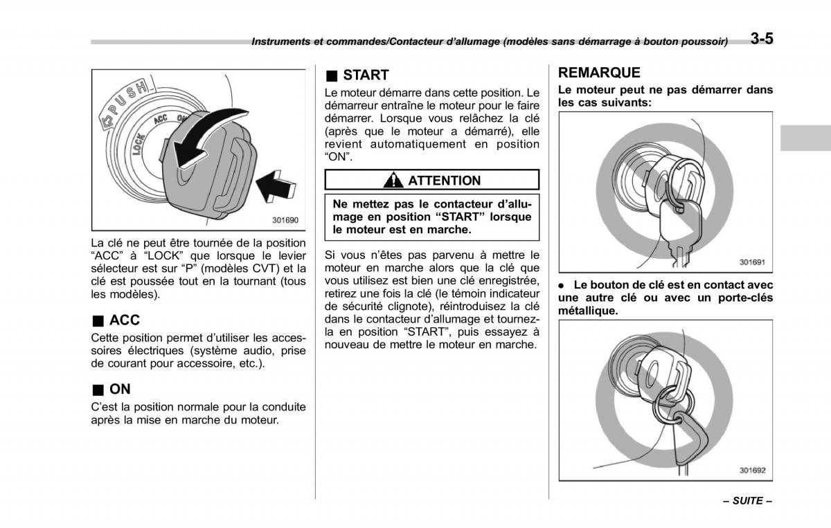 Subaru Forester IV 4 manuel du proprietaire / page 156