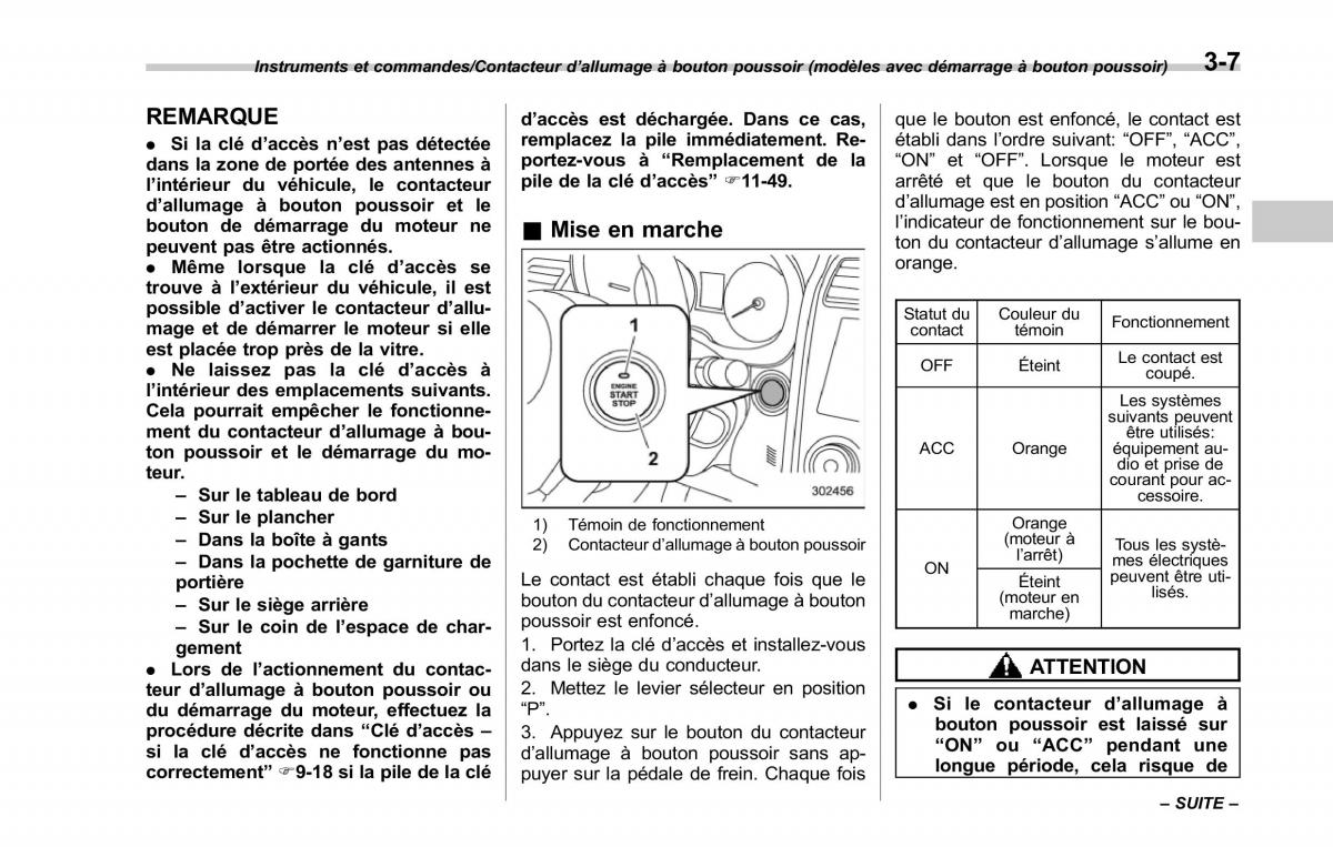 Subaru Forester IV 4 manuel du proprietaire / page 158