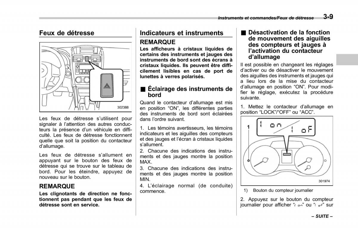 Subaru Forester IV 4 manuel du proprietaire / page 160