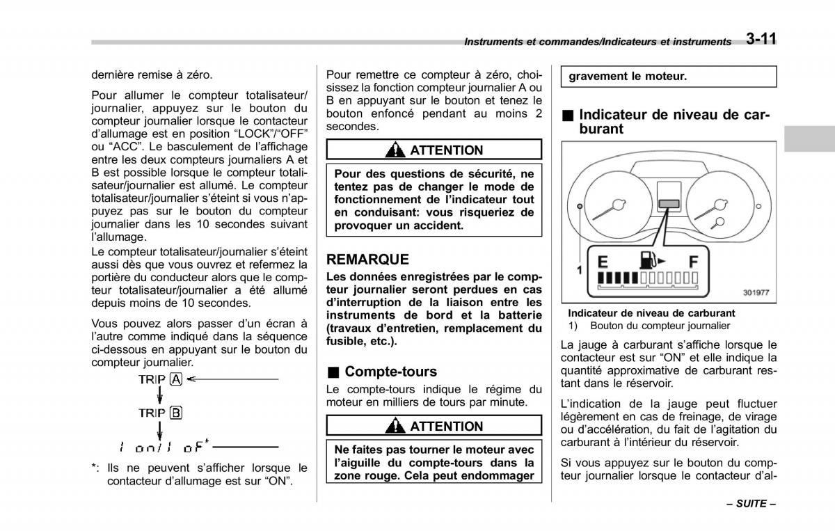 Subaru Forester IV 4 manuel du proprietaire / page 162