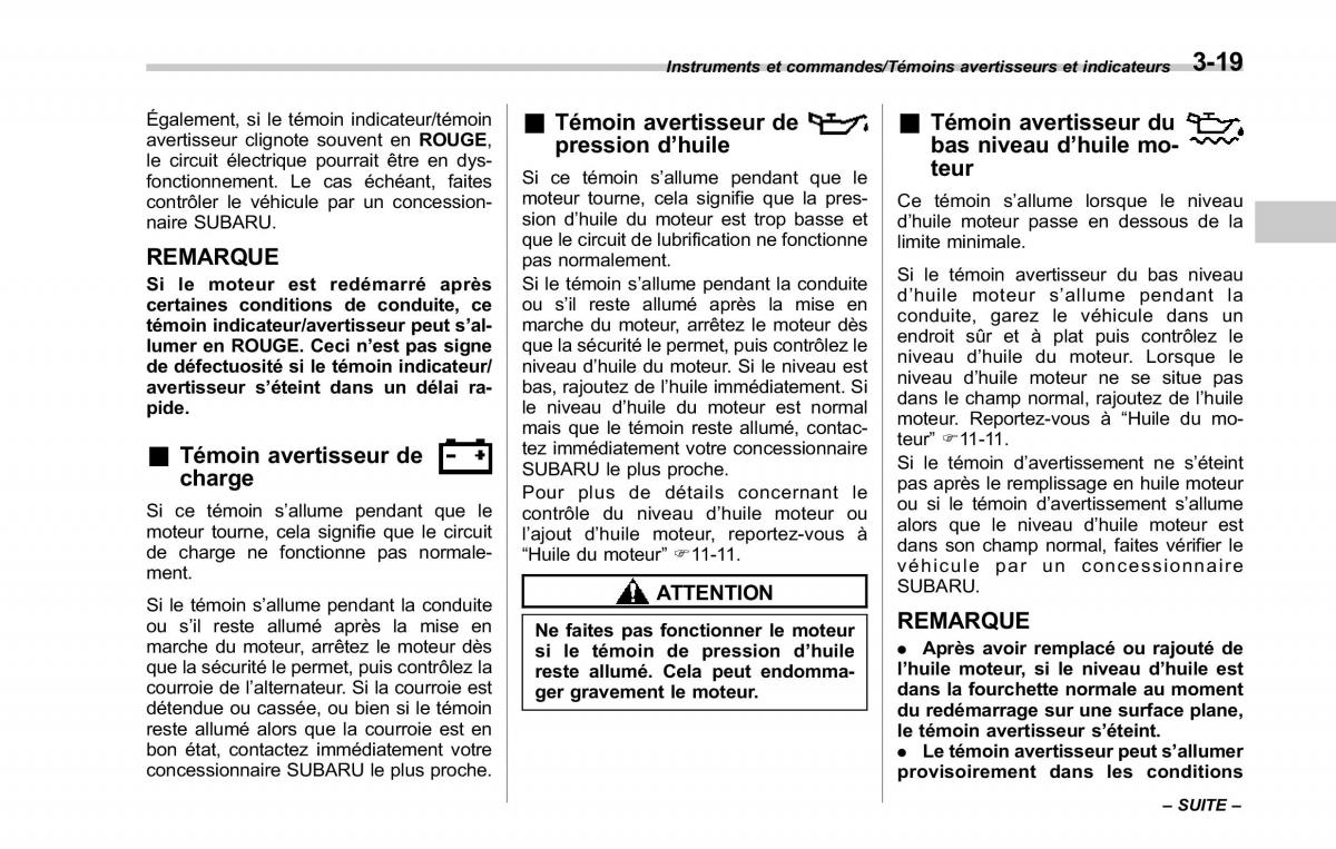 Subaru Forester IV 4 manuel du proprietaire / page 170