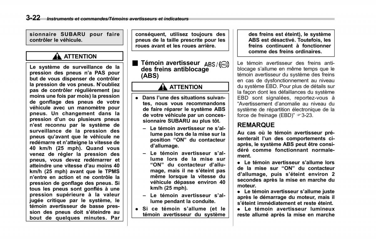 Subaru Forester IV 4 manuel du proprietaire / page 173