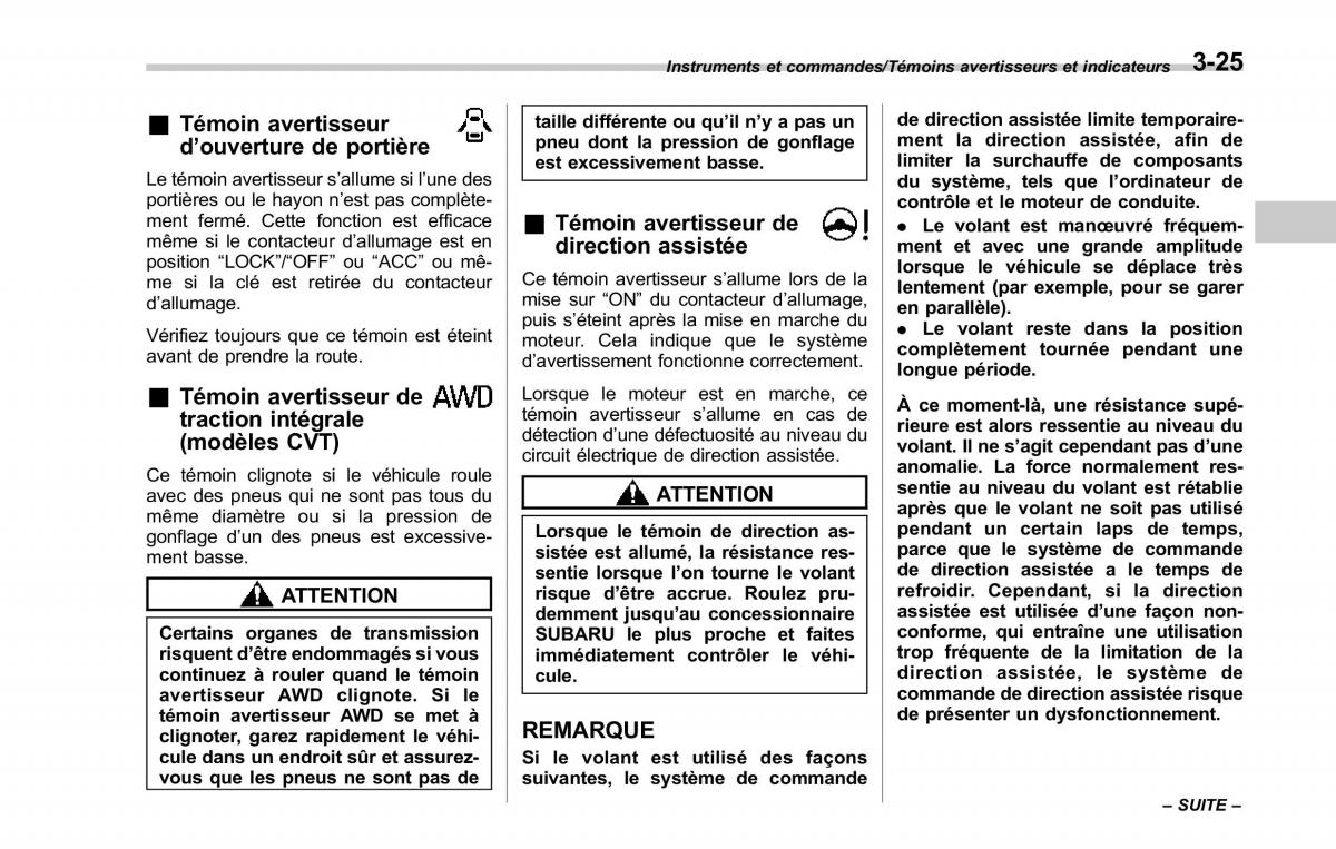 Subaru Forester IV 4 manuel du proprietaire / page 176