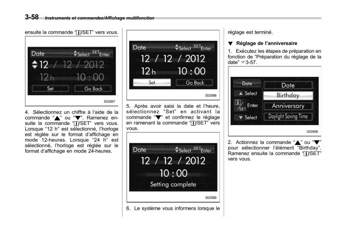 Subaru Forester IV 4 manuel du proprietaire / page 209