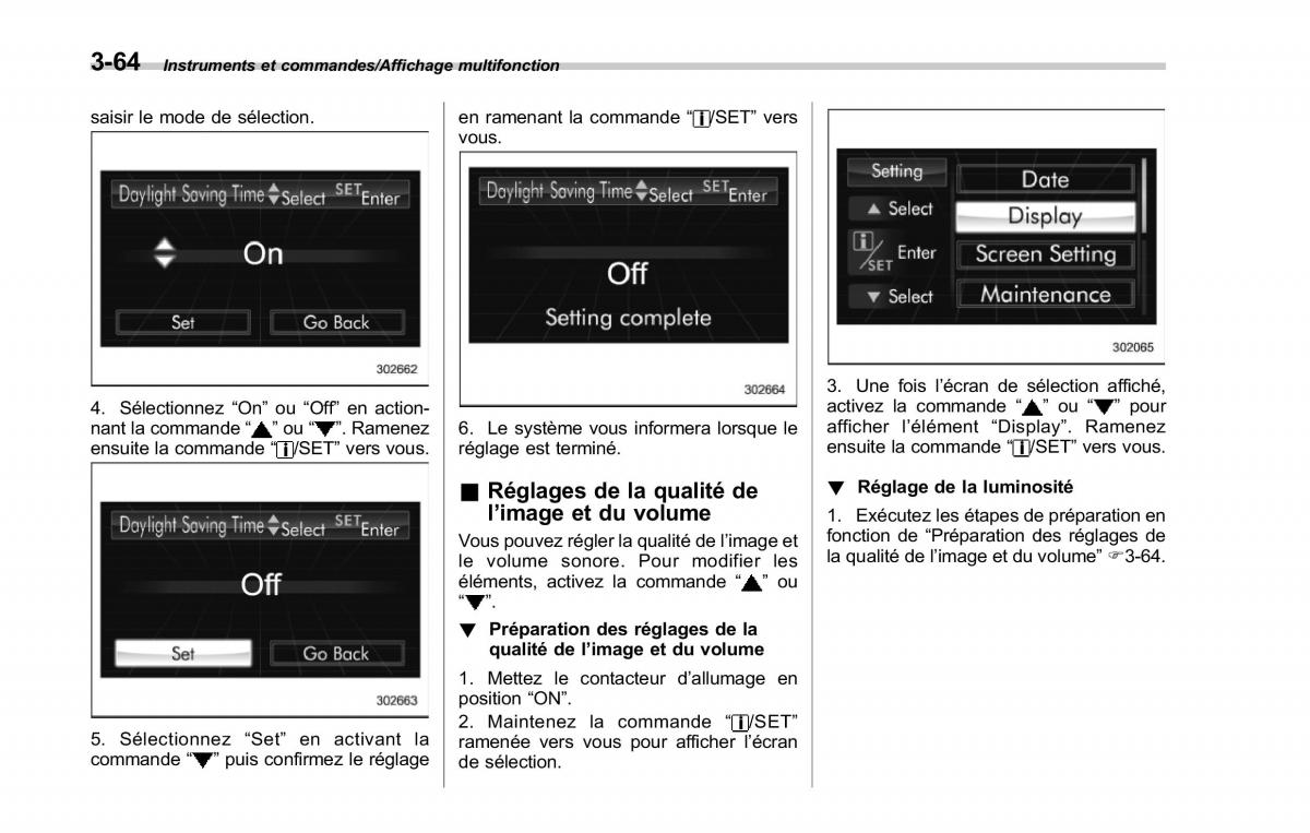 Subaru Forester IV 4 manuel du proprietaire / page 215