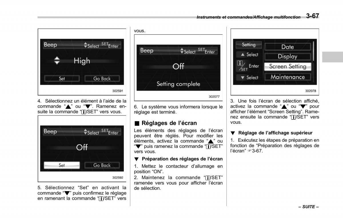 Subaru Forester IV 4 manuel du proprietaire / page 218